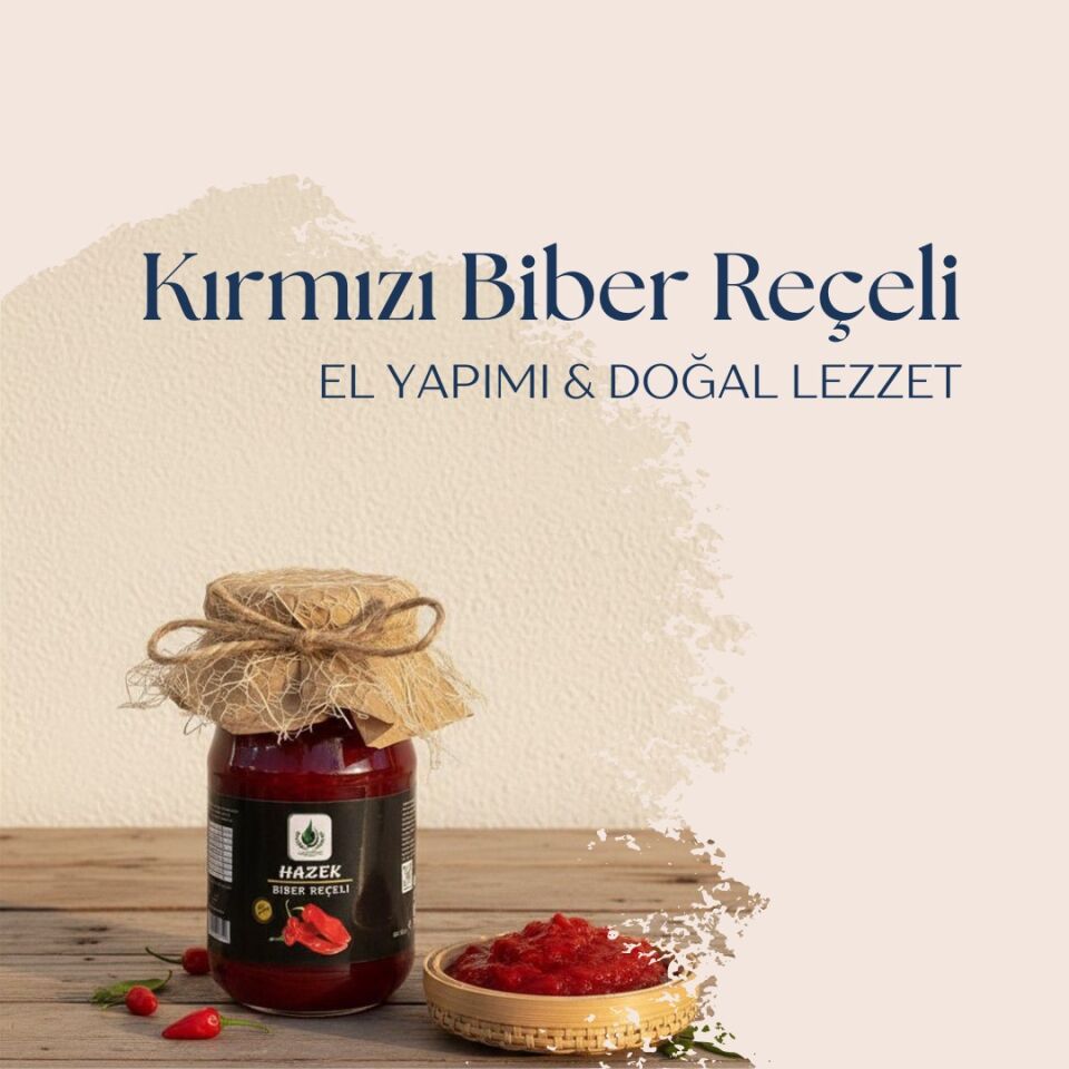 Altınözü Kırmızı Biber Reçeli