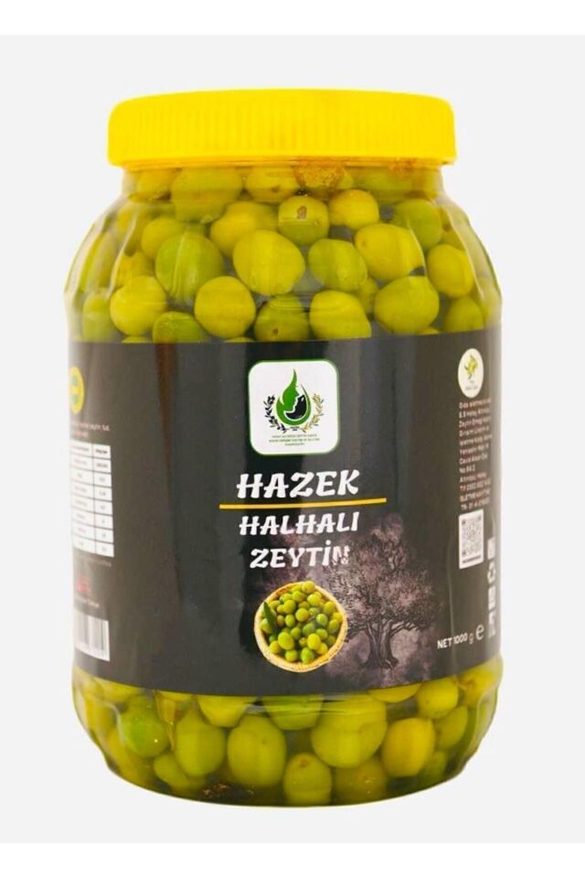 Halhalı Zeytin 1000 gr Pet Kavanoz